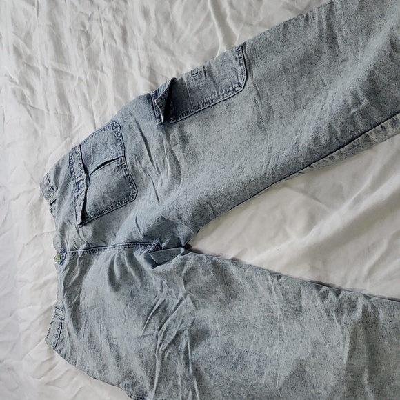 VTG Gitano Baggy Acid Wash Jeans - Picture 5 of 8